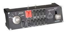 Logitech Flight Switch Panel - instrumentpanel for flyvningssimulator - kablet