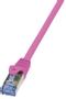 LOGILINK -Patch Cable Cat.6A 10G S/FTP PIMF PrimeLine pink 1,5m