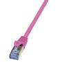 LOGILINK Patch Cable Cat.6A S/FTP pink 
