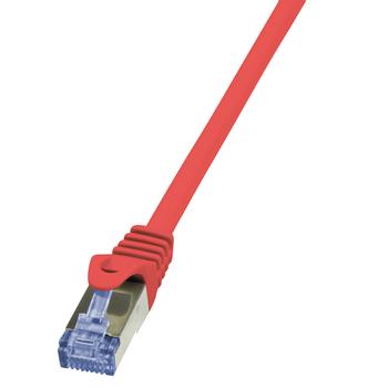 LOGILINK - Patch Cable Cat.6A 10G S/FTP PIMF PrimeLine red 7,5m (CQ3084S)