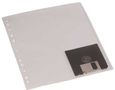BANTEX Diskettelomme A4 3.5" til 4 stk   5 stk