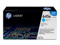 HP 645A Colour LaserJet original toner cartridge cyan standard capacity 13.000 pages 1-pack