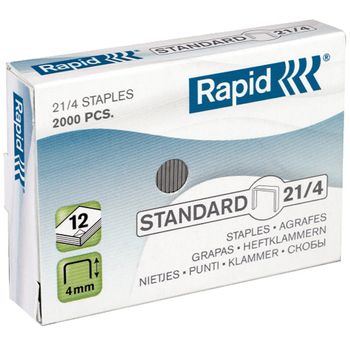 RAPID Hæfteklamme Rapid 21/4 galv standard æsk/2000 (24867500)
