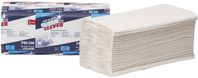 Håndklædeark PRO200 Z-fold 25x23cm Hvid 2-lag Krt/ 20x200 Clean and Clever t/H3 dispenser