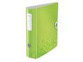 LEITZ Brevordner Active WOW A4 80mm Grøn metallic