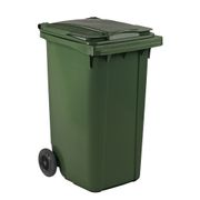 . Affaldscontainer grøn 240 liter (176399)