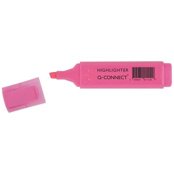 QConnect tekstmarker Flad model pink 1-5,2 mm (KF01112*10)