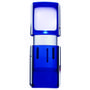 WEDO Magnifier square illuminated blue Wedo