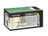 LEXMARK C540/ C543/ C544 toner gul return 2K
