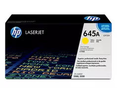 HP 645A - gul - original - LaserJet - tonerpatron (C9732A)