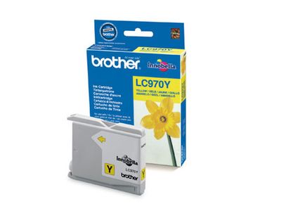 BROTHER LC-970Y INK CARTRIDGE YELLOW F/ DCP-135C -150C MFC-235C NS (LC-970Y)