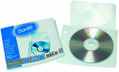 BANTEX CD-Ficka, Tranparent 5 st./förpackning
