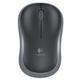 LOGITECH M185 Wireless Mouse - Grey - Mus - Optisk - 3 knapper - Grå ** TILBUD - Førpris kr. 111,00