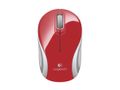 LOGITECH Wireless Mini Mouse M187 red Unifying compatible