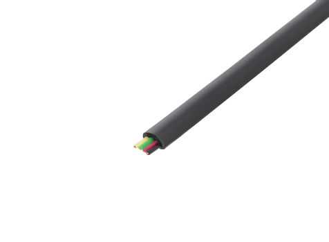 DELTACO Modular cable, 6P, reel, 100m, black (50254)