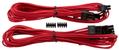CORSAIR SLEEVED PCIe Cable TYPE4 RED (CP-8920174)