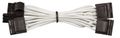 CORSAIR Professional Individually Sleeved Peripheral Power Molex-style cable 4 connectors Generation 3 WHITE
