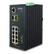 PLANET Switch 4-p Gigabit 2xSFP 4xPoE+ Industri IP30 DIN RPS B144W