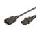GOOBAY Cold-device Extension Cord 1.5m Black 1.5m Factory Sealed