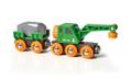 BRIO Green Crane Truck, Trailer & Freight (33698)