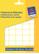 AVERY Etikett Avery manuell 18x22mm (1200)