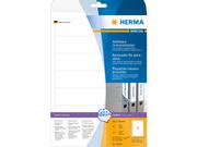 Herma Special - Papir - matt - fjernbart selv-adhesiv - hvit - 192 x 38 mm 175 etikett(er) (25 ark x 7) opake arkivmappeetiketter