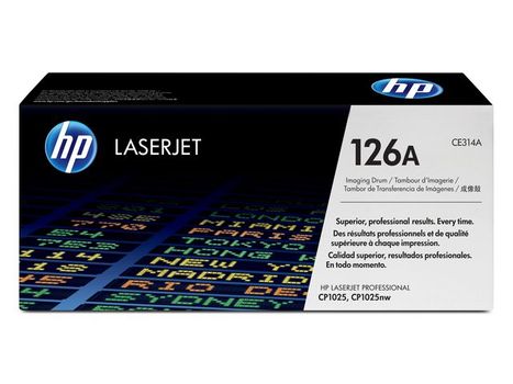 HP 126A - CE314A - 1 x Cyan - Drum kit - For Color LaserJet Pro CP1025, MFP M176, MFP M177, LaserJet Pro 100, TopShot LaserJet Pro M275 (CE314A)