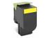 LEXMARK 802XY toner cartridge yellow extra high capacity 4.000 pages 1-pack return program