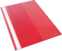 ESSELTE tilbudsmappe med lomme i A4 i farven rød