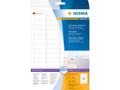 HERMA super print, label size, 45,7 x 16,9 mm, 25 sheets, 1600 labels, white (25)
