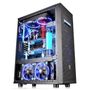 THERMALTAKE Core X71 TG Big Tower 3x 14cm (2x Riing blue) I/O ports toolless installation LCS upgradable ATX possible tempered glass