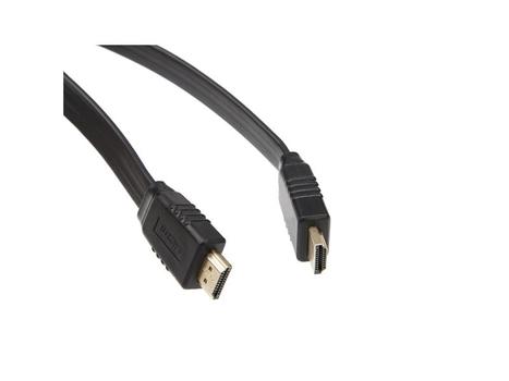 IIGLO HDMI kabel 3m (sort) v2.0, HDR, PVC, flat kabel (II-HDMHDM20-B030F)