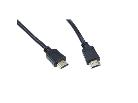 IIGLO HDMI kabel 2m (svart) v2.0, HDR, PVC (II-HDMHDM20-B020)