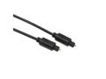 IIGLO Toslink kabel 1m sort Digital lydkabel, optisk, PVC