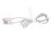SVIVE Magnetic micro USB kabel Sølv, magnetisk micro USB lade/ synckabel til smarttelefon, rask kontakt