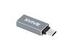 SVIVE Adapter USB type C - USB 3.0 Grå, kabeladapter fra USB type C (Male) til USB 3.0 (female), til MacBook