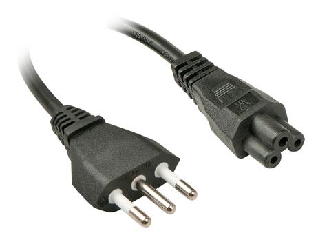 Lindy 2m italian mains plug to IEC C5 Factory Sealed (30408)