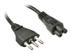 LINDY 2m italian mains plug to IEC C5 Factory Sealed