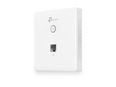 TP-LINK 300Mbps Wireless N Wall-Plate Access Point Qualcomm 300Mbps at 2.4GHz 802.11b/g/n 1 10/100Mbps LAN 802.3af PoE