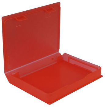 INTER-TECH HDD Schutzbox Inter-Tech 2,5"" Kunststoff rot (88885390)