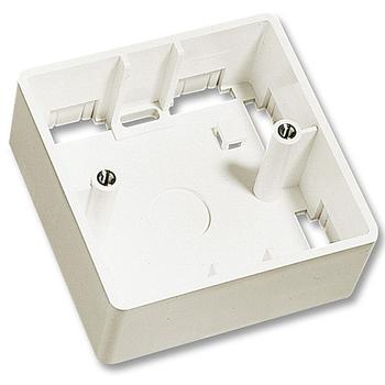 LINDY Surface Mount Back Wall Box. 86x86x47mm. UK Factory Sealed (60523)