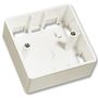LINDY Surface Mount Back Wall Box. 86x86x47mm. UK Factory Sealed