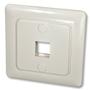 LINDY 60543 wall plate/switch cover White Factory Sealed