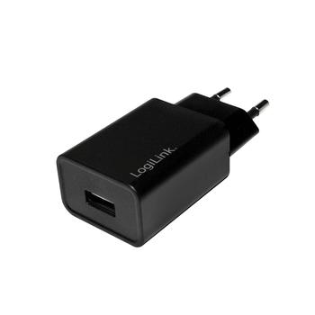 LOGILINK USB Wall Charger 1portQC  (PA0135)