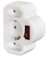 HAMA 6 Power Plug Adapter Type F 