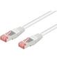 GOOBAY S/FTP (PiMF) PatchCord Cat6.  White. 20m
