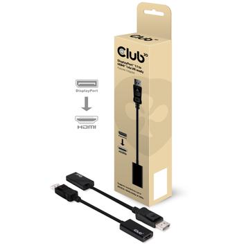 Club 3D video adapter - DisplayPort / HDMI - 20 cm (CAC-1056)