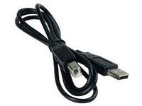 EQUIP USB KABEL 3.0MTR A->B ZWART (CABLE-141/3HS)