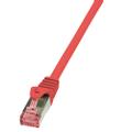 LOGILINK Patch Cable Cat.6 S/FTP red 