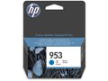 HP 953 Cyan Standard Capacity Ink Cartridge 10ml for HP OfficeJet Pro 8210/8710/8720/8730/8740 - F6U12AE